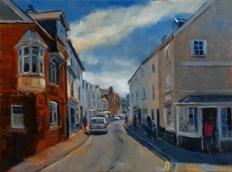 "Fore Street, Topsham" 40 x 30cm
£395 framed £325 unframed